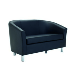 CH9220 | Tub Pu Sofa Black