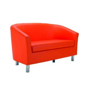 CH9223 | Tub Pu Sofa Orange