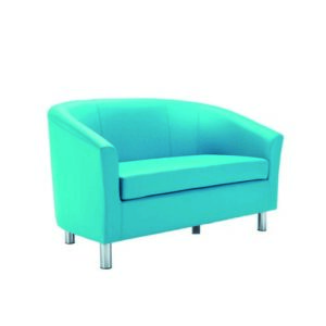 CH9225 | Tub Pu Sofa Sky Blue