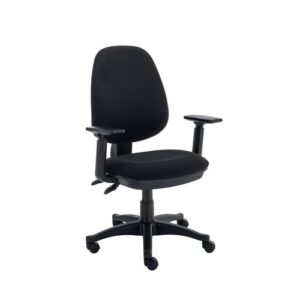 CH9233 | 2 Lever Sheaf Operator Chair Blackwith Adjustable Arms