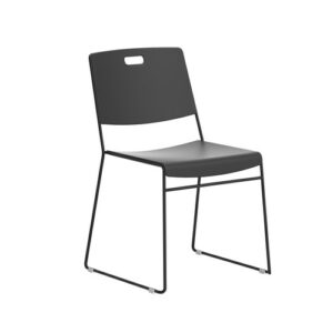 CH9238 | Titan Arc High Density Stacker Chair Black