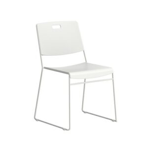 CH9240 | Titan Arc High Density Stacker Chair White
