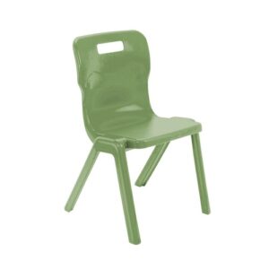 CH9254 | Titan One Piece Classroom Chair Size 5 Forest