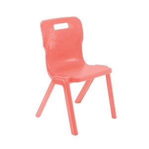 CH9256 | Titan One Piece Classroom Chair Size 5 Coral