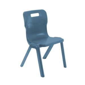CH9257 | Titan One Piece Classroom Chair Size 5 Steel Blue
