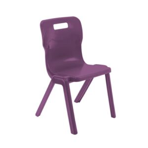 CH9258 | Titan One Piece Classroom Chair Size 5 Grape
