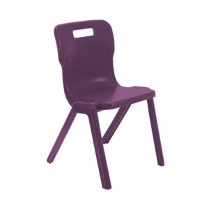 CH9263 | Titan One Piece Classroom Chair Size 6 Grape