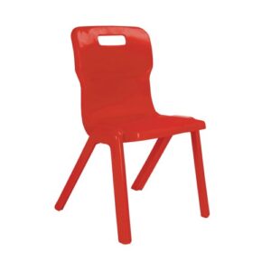 CH9272 | Titan One Piece Chair 482x510x829mm Red KF72174