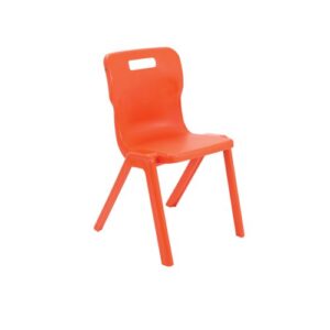 CH9277 | Titan One Piece Chair 482x510x829mm Orange KF78530