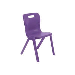 CH9278 | Titan One Piece Chair 482x510x829mm Purple KF78529