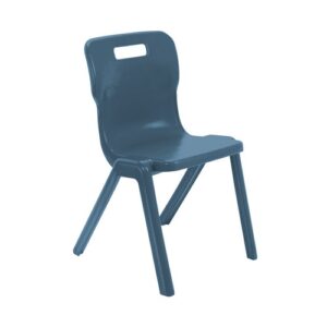 CH9286 | Titan One Piece Retold Classroom Chair Size 6 Steel Blue