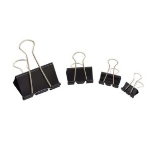 CL8949 | Initiative Foldback Clips 32mm Black Pack 10