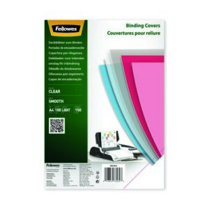 CO7101 | Fellowes Binding Covers 150m Pet 100s