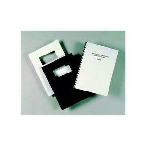 CO9687 | GBC Binding Cover PVC A4 Clear Pack 50 41600E