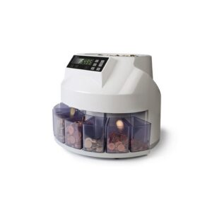 CS8161 | Safescan 1250 EUR Coin Counter and Sorter Euro Grey 113-0549