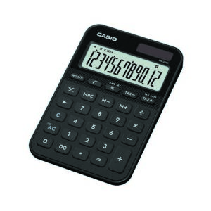 CT2116 | Casio MS-20YC Mini Desk Calculator Black MS-20YC-BK-W-EP