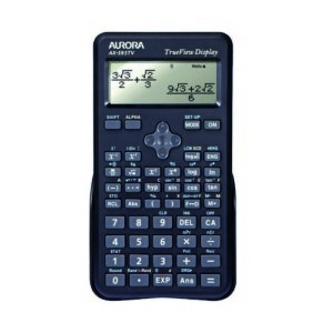 CT2703 | Aurora Black Dot Matrix Scientific Calculator AX595TV
