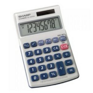 CT2817 | Sharp Pocket Calculator Dual powered Angled LCD EL-240SAB
