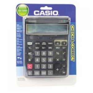 CT2837 | Casio DJ-120D Plus 12 Digits Extra Big Desk Calculator