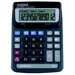 CT9010 | Aurora 12 Digit Desktop Calculator DT85V
