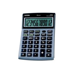 CT9231 | Aurora 12 Digit Multi Function Desk Calculator DT661