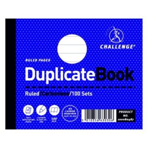 DB3009 | Challenge Duplicate Ruled Book 105x130mm              H63030