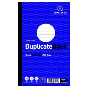 DB3010 | Challenge Duplicate Ruled Book 216x130mm              E63031