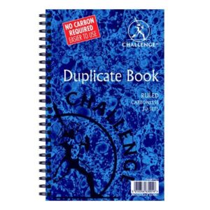 DB7885 | Challenge Duplicate Ruled Carbonless Book 216x130mm   F63001