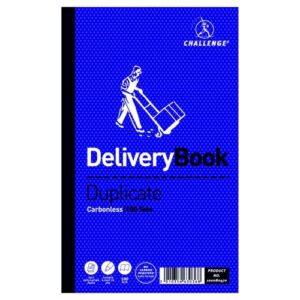 DB7901 | Challenge Duplicate Delivery Note Book 216x130mm      F63036