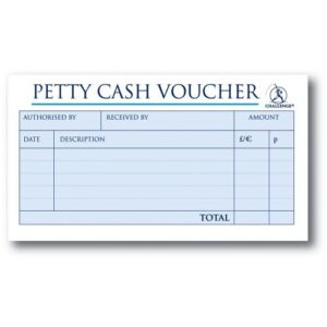 DB7921 | Challenge Petty Cash Bk Carbonless Wbound 200 Sets 100080052