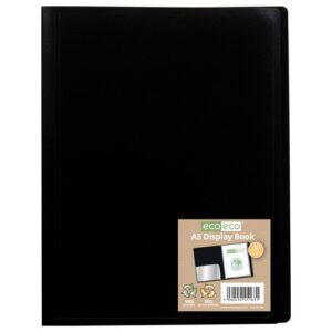 DP1017 | A5 100% Recycled 60 Pocket Flexicover Display Book