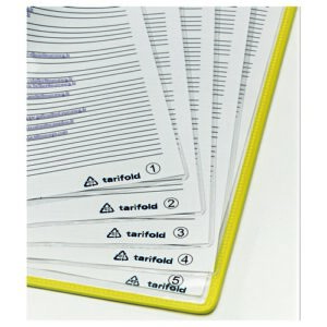 DP1069 | Tarifold Fold Five A4 Pivoting Pockets pack of 5