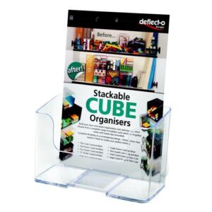 DS1114 | Deflecto A4 Clear Literature Holder 77001