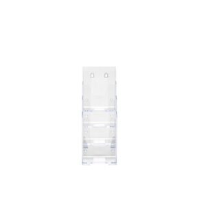 DS1116 | Deflecto DL 4-Tier Clear Literature Holder 77701