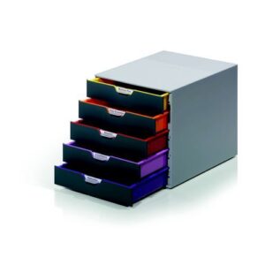 DS1155 | Durable Varicolor 5 Drawer Unit 760527