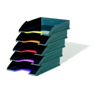 DS1162 | Durable Varicolor Letter Tray Set of 5 770557
