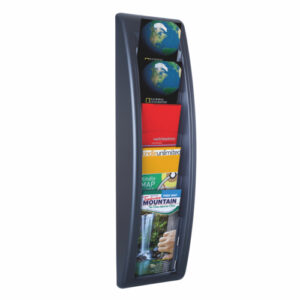 DS1184 | Fast Paper 1/3 A4 Quickfit Wall Display Black