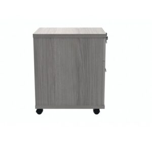DS1201 | Wooden Mobile Pedestal | 2 Drawers | Grey Oak