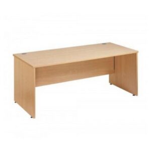 DS1509 | Maestro 25 Panel End Desk 800X800 Bch 1 Central Cable Port