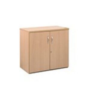 DS1694 | Dams 1 Shelf Cupboard 740H/800W/470D 25mm Top White R740Wh