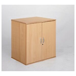 DS1697 | Dams 2 Shelf Cupboard 1090h/800w/470d 25mm Top Oak R1090O