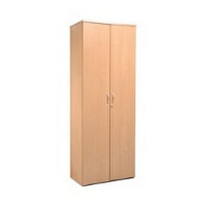 DS1704 | Dams 5 Shelf Cupboard 2140H/800W/470D 25mm Top Walnut R2140W