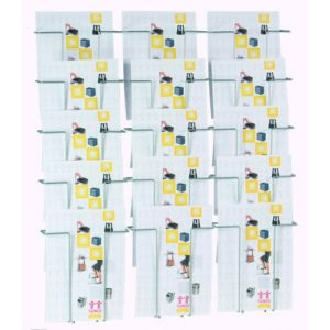 DS1859 | Twinco Literature Holder A4 15 Comp TW51208