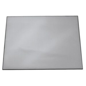 DS2051 | Durable Desk Mat with Transparent Overlay 65x52cm Grey