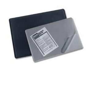 DS2254 | Durable Desk Mat With Tran Overlay 650x520mm Black 7203/01