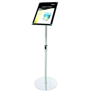DS3477 | Deflecto Bevelled Floor Sign A4 Holder DE790845
