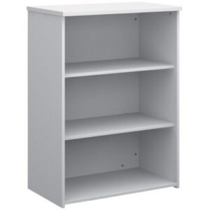 DS3666 | Bookcase 2 Shelf 1090H/800W/470D 25mm Top 18mm Carcass White