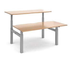 DS4617 | Elev8 Touch Back-To-Back Desks 1650mm
