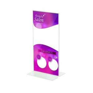 DS4909 | Deflecto Stand Up Sign Hldr Dl 1/3A4