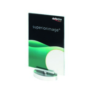 DS4911 | Deflecto A4 Swivel Sign Hldr Clr